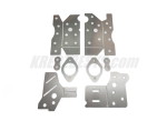 BMW E46 Chassis Reinforcement Plates – Subframe & Strut Mounting Points