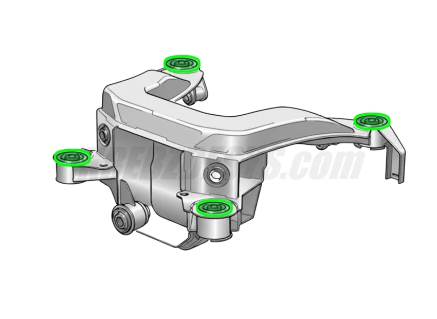 BMW E36 Rear Subframe Bushings – Polyurethane