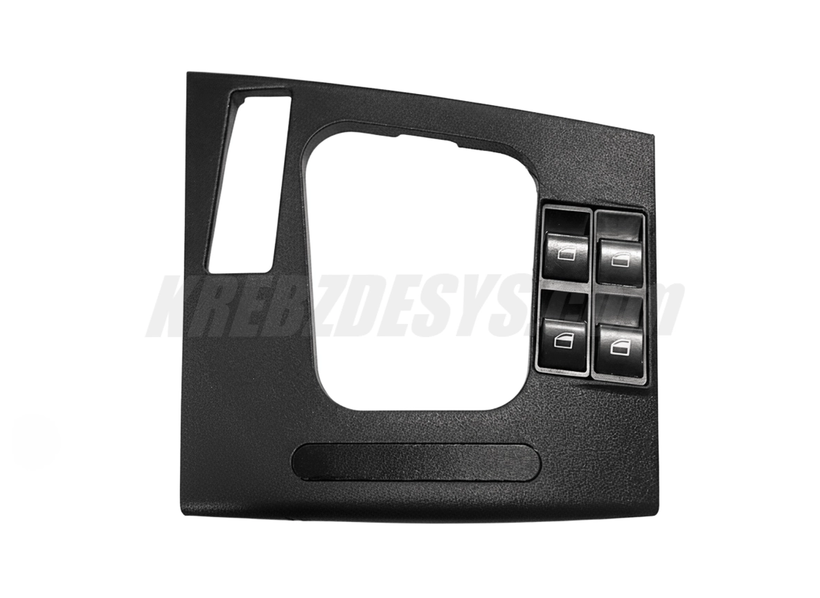 BMW E46 Vertical Handbrake Center Console – ABS Plastic (double switch)