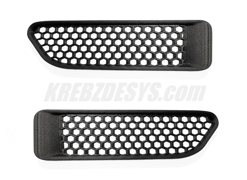 BMW E46 M3 Fender Grilles – ABS Plastic