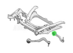 BMW E60 / E61 Front inner track control arm Bushings – Polyurethane